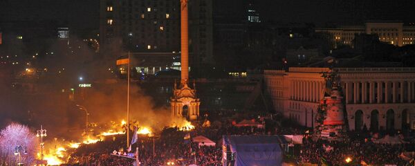 Situación en Ucrania un día antes del golpe de Estado (archivo) - Sputnik Mundo