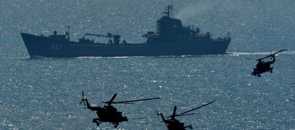 Buque de desembarco Nikolái Vílkov (archivo) Buque de desembarco Nikolái Vílkov (archivo) - Sputnik Mundo