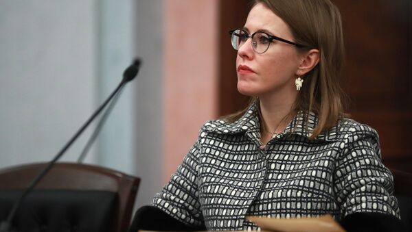 Ksenia Sobchak, la candidata a la presidencia rusa - Sputnik Mundo