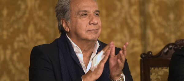 Lenín Moreno, presidente de Ecuador Lenín Moreno, presidente de Ecuador - Sputnik Mundo