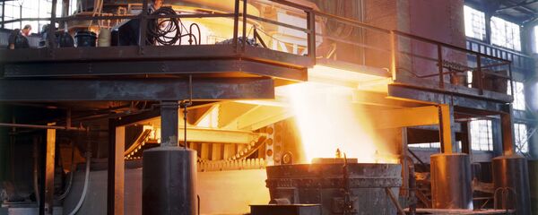 Acería (imagen referencial) - Sputnik Mundo