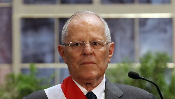 Pedro Pablo Kuczynski, presidente de Perú - Sputnik Mundo