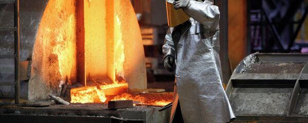 Producción de acero (Archivo) - Sputnik Mundo