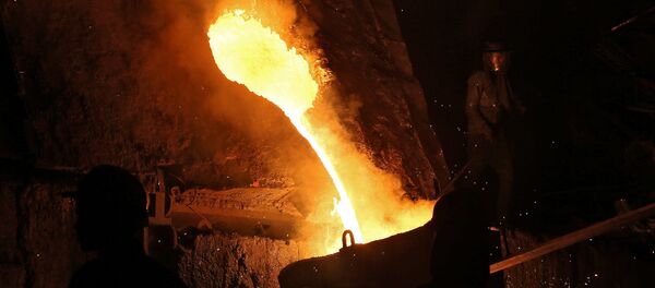 Producción de acero (Archivo) - Sputnik Mundo