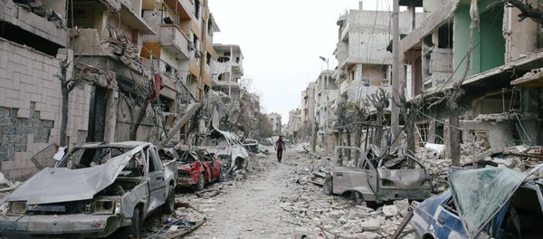 Situación en Guta Oriental, Damasco, Siria Situación en Guta Oriental, Damasco, Siria - Sputnik Mundo