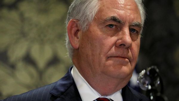 Rex Tillerson, secretario de Estado de EEUU, en Nairobi Rex Tillerson, secretario de Estado de EEUU, en Nairobi - Sputnik Mundo