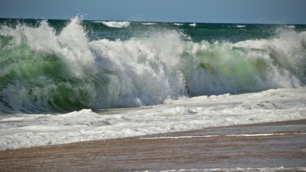 Olas grandes (imagen referencial) - Sputnik Mundo