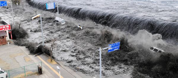 Un potente tsunami azota las costas nororientales de Japón - Sputnik Mundo