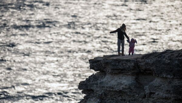 Residentes de Crimea, foto de archivo - Sputnik Mundo