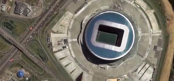 Los estadios del Mundial de Rusia 2018, vistos desde el espacio Los estadios del Mundial de Rusia 2018, vistos desde el espacio - Sputnik Mundo