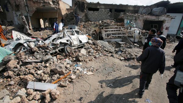 Edificios destruidos en Mosul - Sputnik Mundo