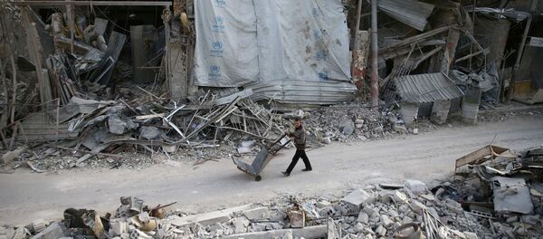 Situación en la Guta Oriental, Siria (archivo) Situación en la Guta Oriental, Siria (archivo) - Sputnik Mundo