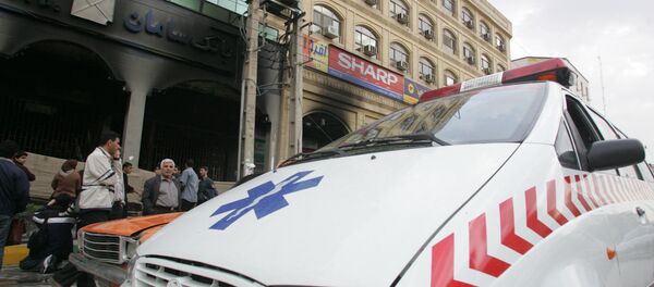 Ambulancia iraní - Sputnik Mundo