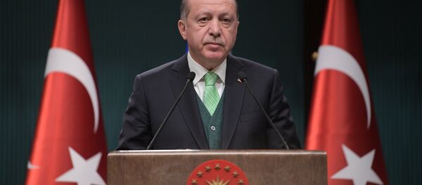 El presidente turco Recep Tayyip Erdogan (archivo) - Sputnik Mundo