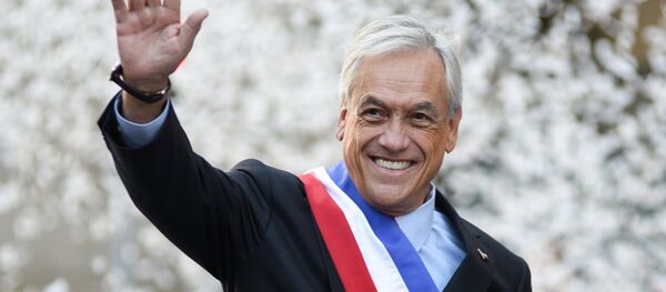 Sebastián Piñera, presidente de Chile - Sputnik Mundo