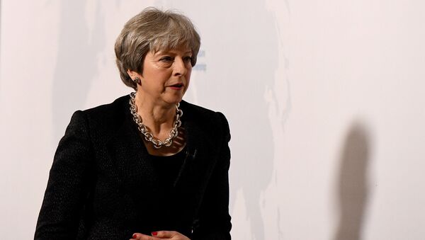 Theresa May, primera ministra del Reino Unido - Sputnik Mundo