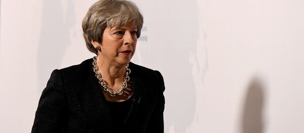 Theresa May, primera ministra del Reino Unido - Sputnik Mundo