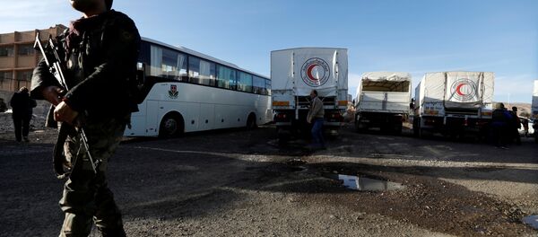 Situación en la Guta Oriental, Siria - Sputnik Mundo