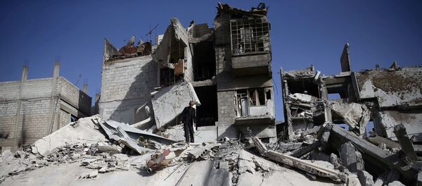 Situación en Guta Oriental, Siria Situación en Guta Oriental, Siria - Sputnik Mundo