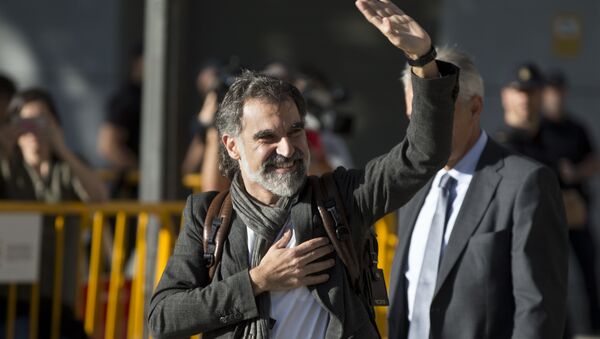 El presidente de la asociación soberanista Òmnium Cultural, Jordi Cuixart - Sputnik Mundo