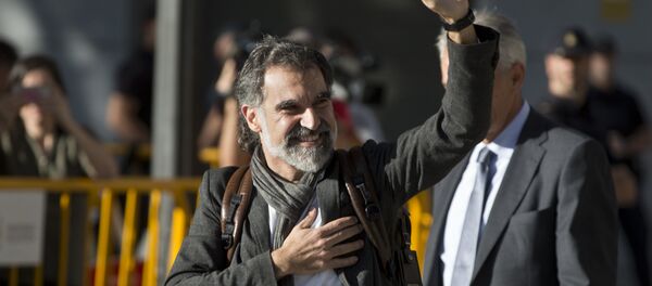 El presidente de la asociación soberanista Òmnium Cultural, Jordi Cuixart - Sputnik Mundo
