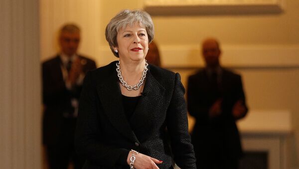 Theresa May, primera ministra del Reino Unido - Sputnik Mundo