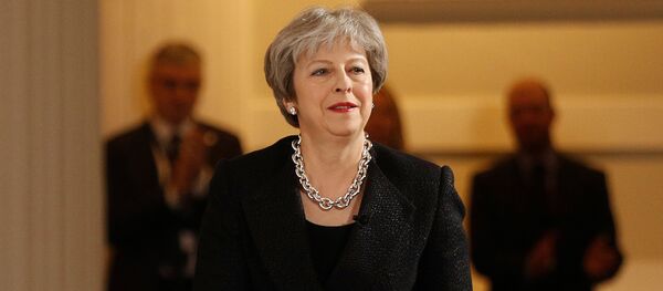 Theresa May, primera ministra del Reino Unido - Sputnik Mundo