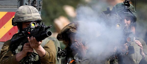 Soldados israelíes en Cisjordania - Sputnik Mundo