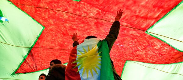 Partidarios de Kurdistán iraquí - Sputnik Mundo
