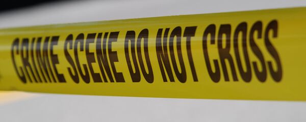 La cinta del sitio de crimen, imagen referencial - Sputnik Mundo