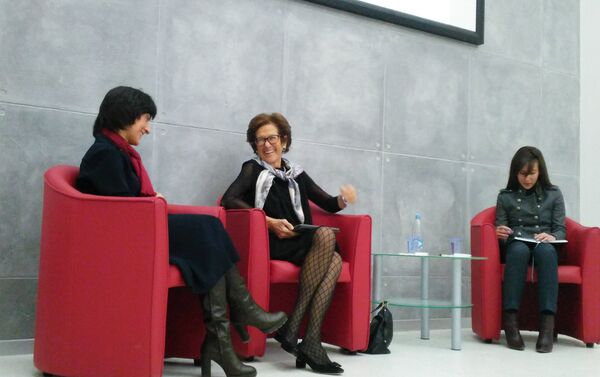 Durante la intervención - Sputnik Mundo