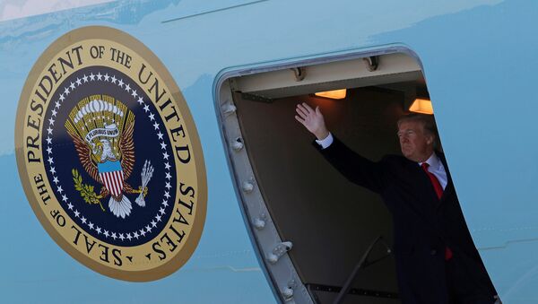 Donald Trump, presidente de EEUU - Sputnik Mundo