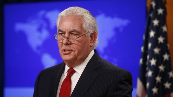 Rex Tillerson, exsecretario de Estado de EEUU Rex Tillerson, exsecretario de Estado de EEUU - Sputnik Mundo