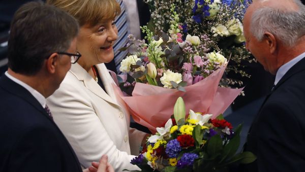 Angela Merkel, canciller de Alemania Angela Merkel, canciller de Alemania - Sputnik Mundo
