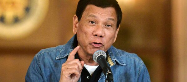 Rodrigo Duterte, presidente de Filipinas - Sputnik Mundo