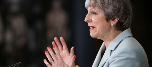 Theresa May, primera ministra del Reino Unido - Sputnik Mundo