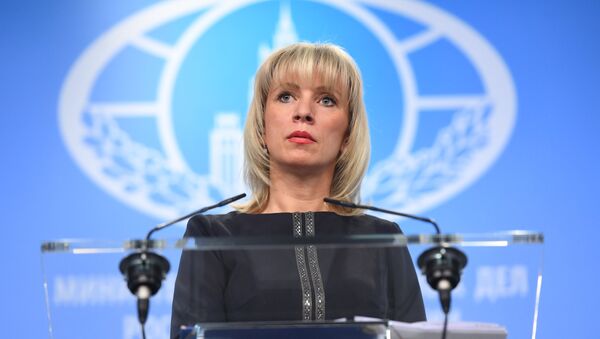 María Zajárova, portavoz del Ministerio de Exteriores de Rusia - Sputnik Mundo