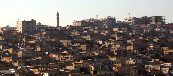 A general view shows the Syrian Kurdish enclave of Afrin - Sputnik Mundo