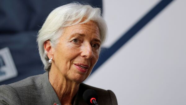 Christine Lagarde, directora gerente del Fondo Monetario Internacional (FMI) - Sputnik Mundo