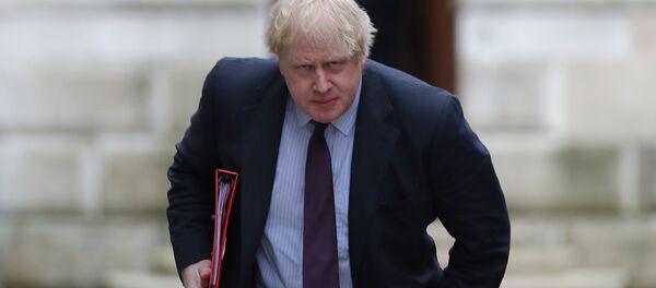 Boris Johnson, ministro de Exteriores del Reino Unido - Sputnik Mundo