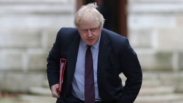Boris Johnson, ministro de Exteriores del Reino Unido - Sputnik Mundo