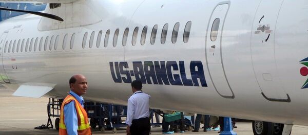 Un avión de la línea aérea US-Bangla - Sputnik Mundo