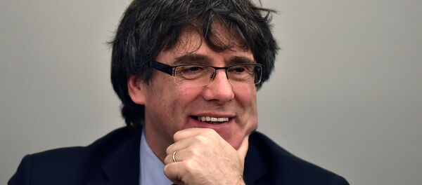 Carles Puigdemont, expresidente de Cataluña - Sputnik Mundo