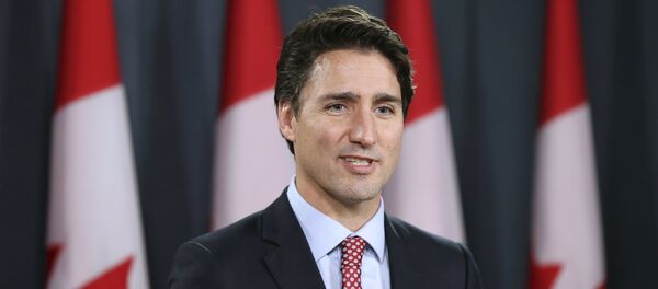 Canada's Liberal leader and Prime Minister-designate Justin Trudeau speaks during a news conference in Ottawa, Ontario, October 20, 2015 - Sputnik Mundo
