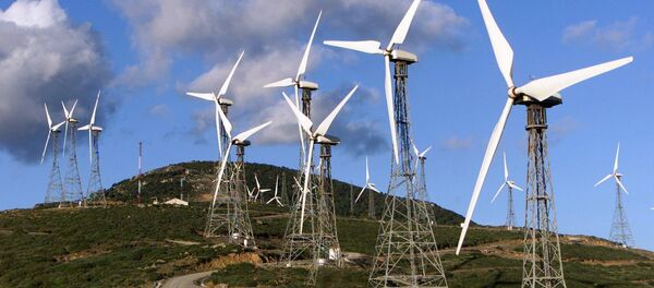 Planta de la energía eólica en España - Sputnik Mundo