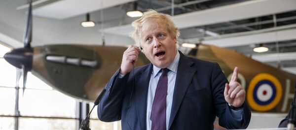 Boris Johnson, ministro de Exteriores del Reino Unido - Sputnik Mundo