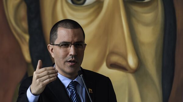 Jorge Arreaza, canciller de Venezuela - Sputnik Mundo