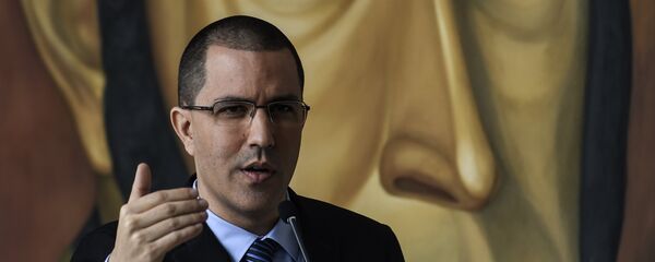 Jorge Arreaza, canciller de Venezuela Jorge Arreaza, canciller de Venezuela - Sputnik Mundo