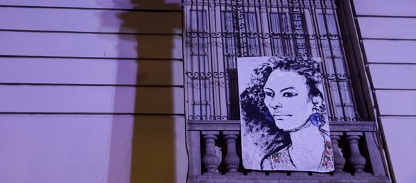 Un retrato de Marielle Franco, la consejal brasileña asesinada (archivo) - Sputnik Mundo