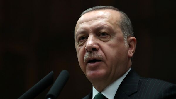 Recep Tayyip Erdogan, presidente de Turquía (archivo) - Sputnik Mundo